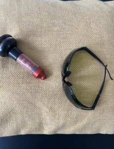 laser apparat for laser akupunktur